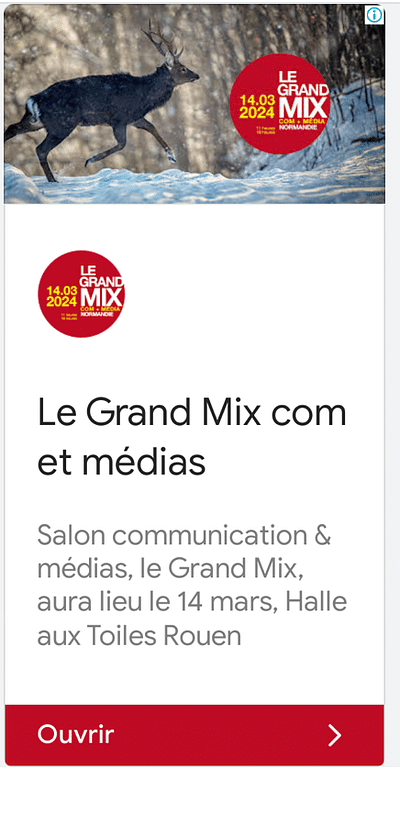 Salon le Grand mix - Publicidad