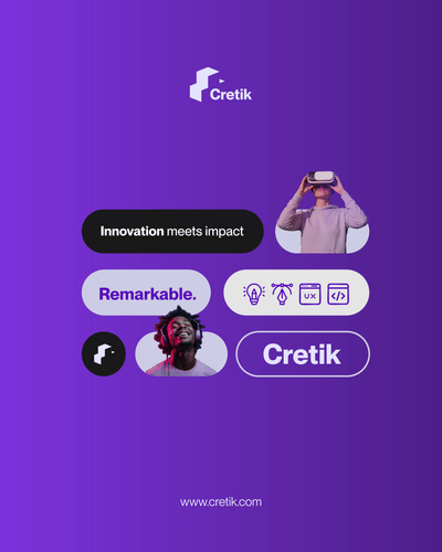 Cretik - Social Media Designs - Marketing