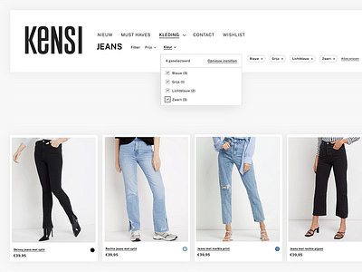 Shoppen met Shopify: een nieuwe webshop voor KENSI - Website Creatie
