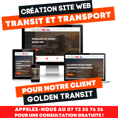 Création site web transit et transport - Website Creation