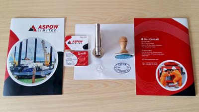 Brand collaterals - Aspow Limited - Digital Strategy