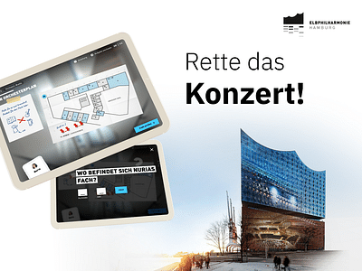 Der Online Escape Room der Elbphilharmonie - Webanwendung