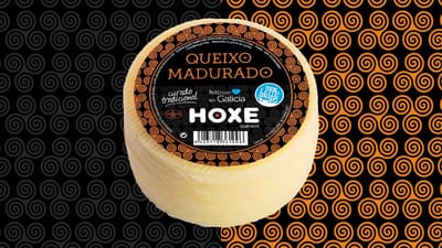 Hoxe Queixos · packaging de quesos gallegos para retail - Diseño Gráfico