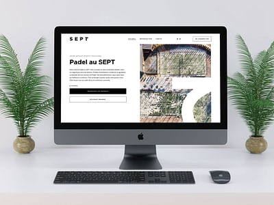 Création de site web - SEPT Club - Stratégie digitale