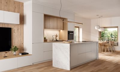 Interior Visualization: Alinea project, Germany - Grafikdesign