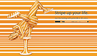 STABILO - STRIPE UP YOUR LIVE - Advertising