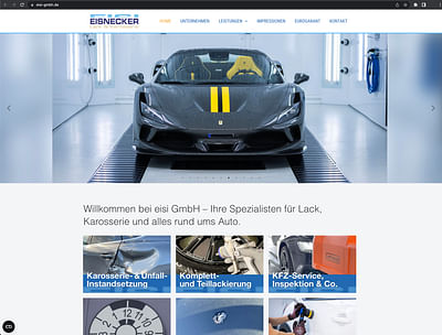 Redesign & Relaunch Unternehmens-Homepage - Website Creation