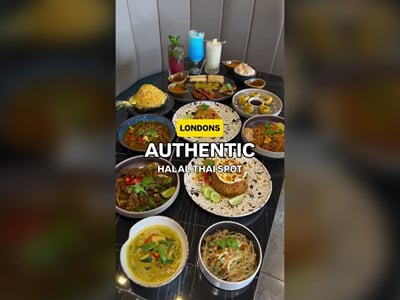 Black Lotus Thai: food-first content for a halal Thai kitchen - Social Media