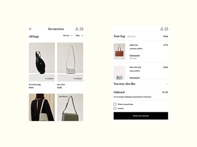 Lies Mertens - E-commerce