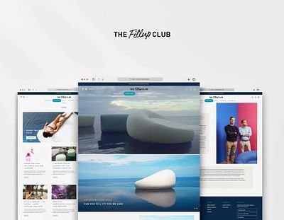 The Fillup Club - Website Creatie