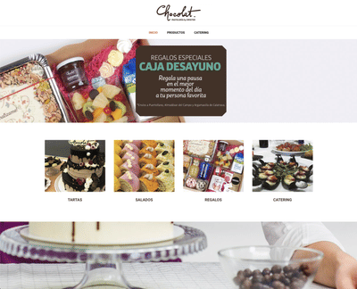 Pastelería Chocolat - E-commerce