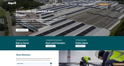 Elegast Dak en Gevel: Meertalige website ontwikkeling - Social media