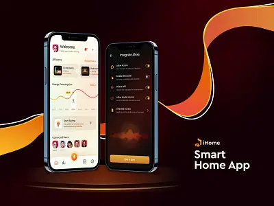 Smart Home Control Mobile Application - Mobile App