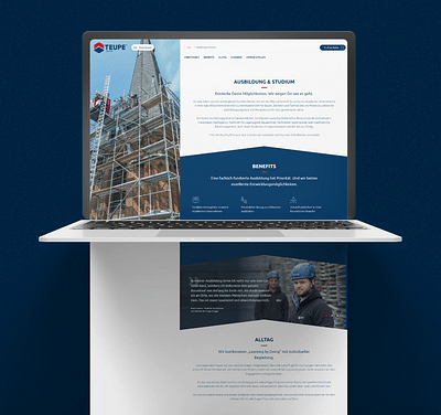 Neue Karrierewebsite für Teupe Gerüstbau - SEO