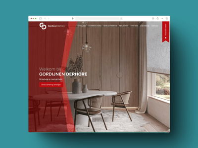 Gordijnen Derhore - Création de site internet