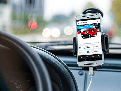 Mobiele app lease rijders (automotive)