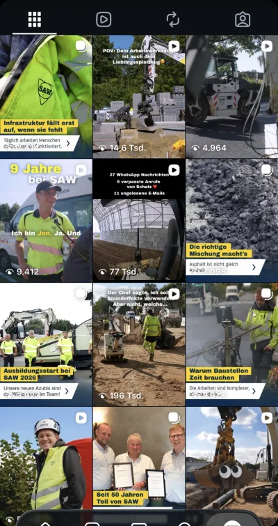 SAW Schleswiger Asphaltsplitt-Werke Social Media - Social Media