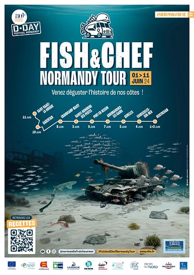 Fish & Chef Normandy tour - Print