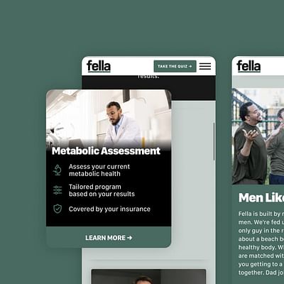 Join Fella // Website - Branding & Positionering