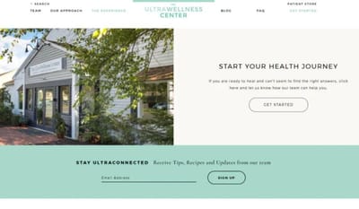 UltraWellness Center - Creación de Sitios Web