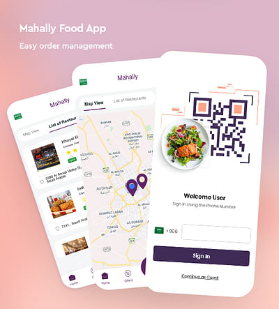 Mahally - Application mobile
