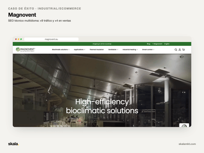 Magnovent: SEO técnico multidioma para ecommerce B2B - E-commerce