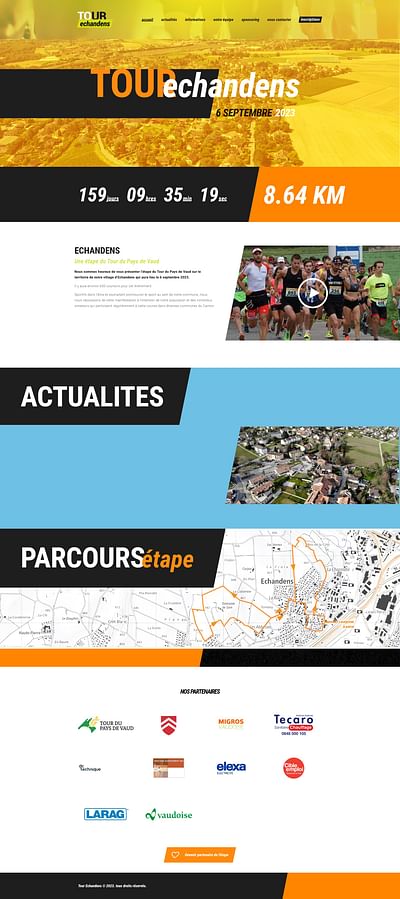 Création du site Internet de du Tour Echandens - Website Creation