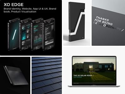 XO EDGE - Brand Identity & Web & 3D - Image de marque & branding