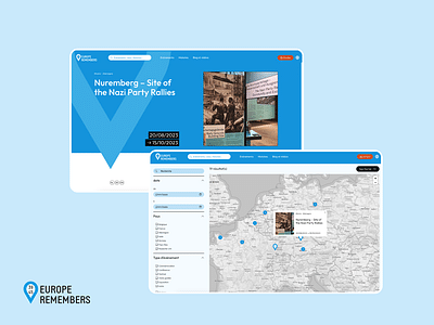 Europe Remembers - Application web