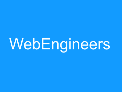 Maßgeschneiderter Begriff für Mitarbeiter: WebEngineers - Branding & Positioning