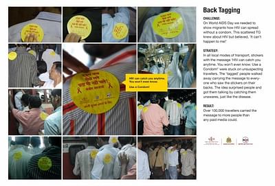 BACK TAGGING - Advertising