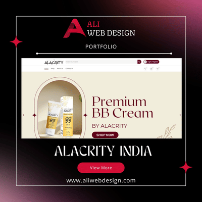 Alacrity India - Website Creation