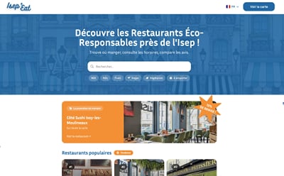 Isepeat.fr - Création de site internet