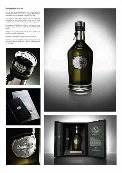 GLENFIDDICH 50-YEAR OLD - Advertising