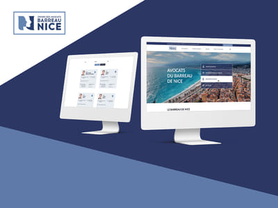 Barreau de Nice - Ergonomie (UX/UI)