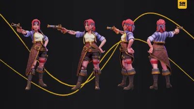 Pirates Project | 3D Game Art - 3D