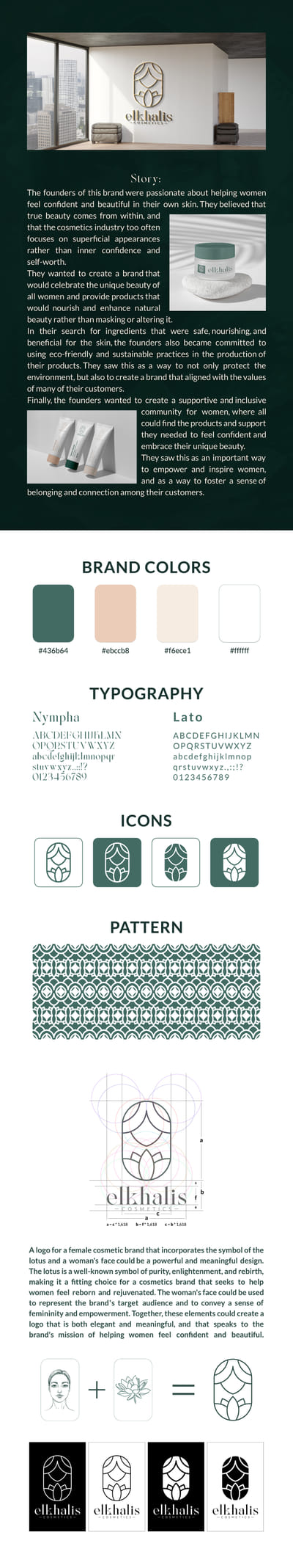 ELKHALIS | Story, Typography, Icons & Patterns - Graphic Design