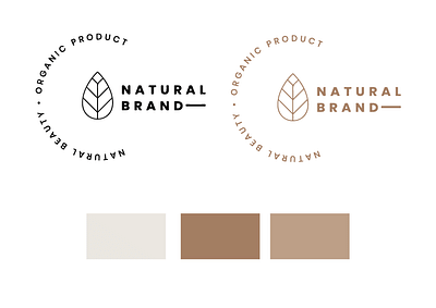 Natural Brand - Branding Packaging - Image de marque & branding