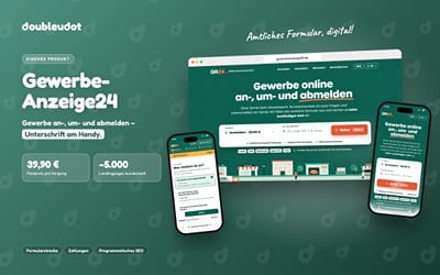 GewerbeAnzeige24 – Gewerbe online an-, um- und abmelden - SEO