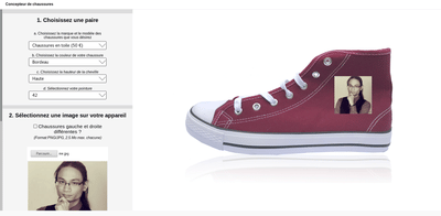 ATT Shoe Conceptor - Ontwerp