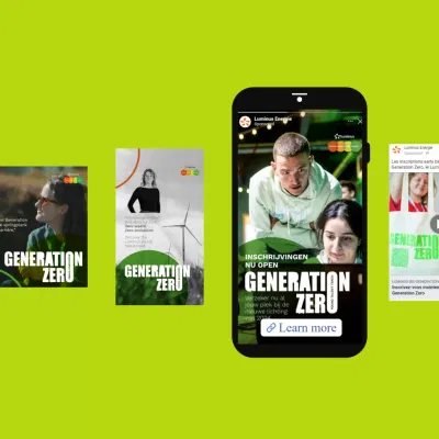 785 young graduates overtuigd in 4 maanden voor Luminus - Publicité