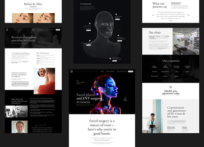 Dr. Cuno – Premium WordPress Website for Facial Surgery - E-commerce