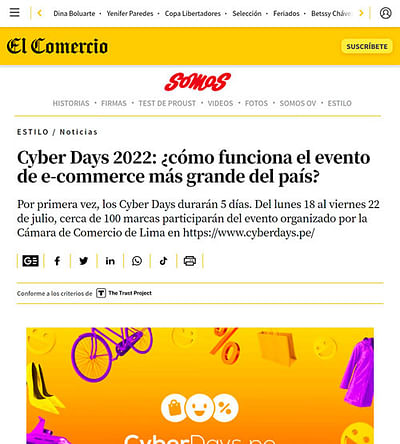 Cyberdays - Öffentlichkeitsarbeit (PR)