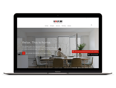 Ugly.be - Website Creatie