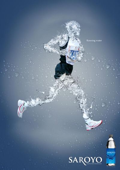 RUNNING WATER - Publicité