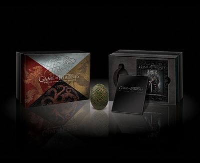 GAME OF THRONES COLLECTOR'S EDITION DVD SET - Advertising