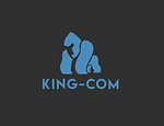 King-Com logo