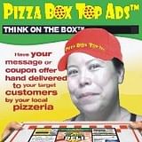 Pizza Box Top Ads