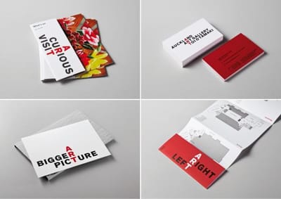 AUCKLAND ART GALLERY IDENTITY - Publicité