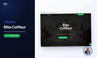 Multilingual Salon Website, SEO & Google Ads Launch - SEO